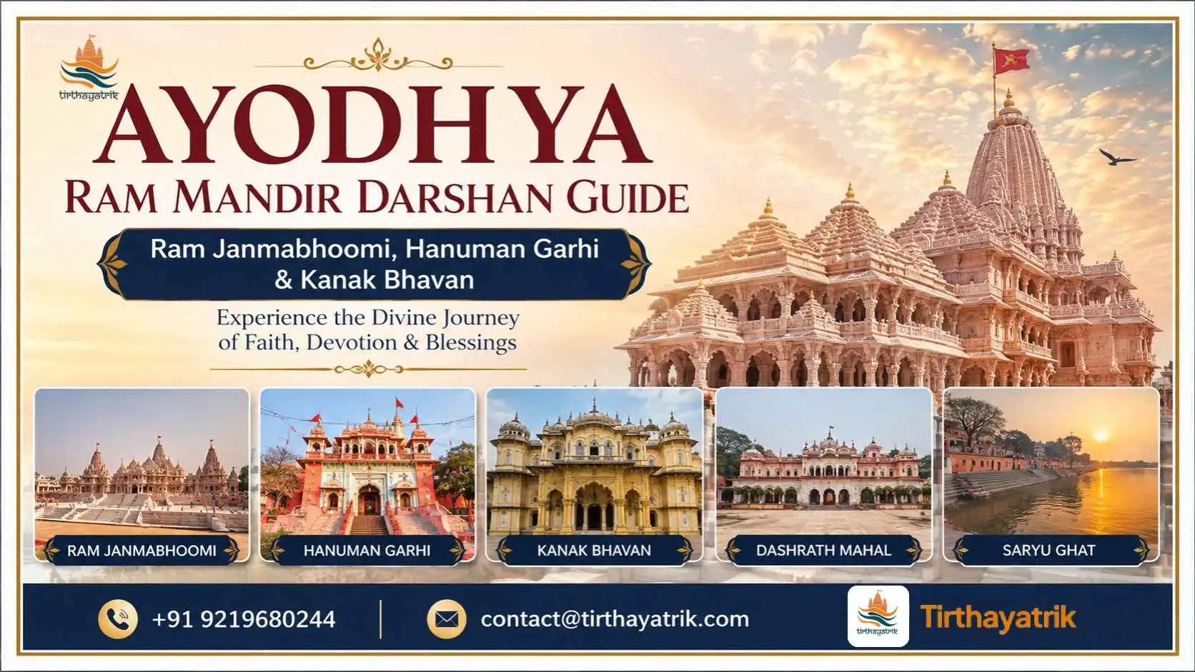 Ayodhya Ram Mandir Darshan Guide: Temples & Tips