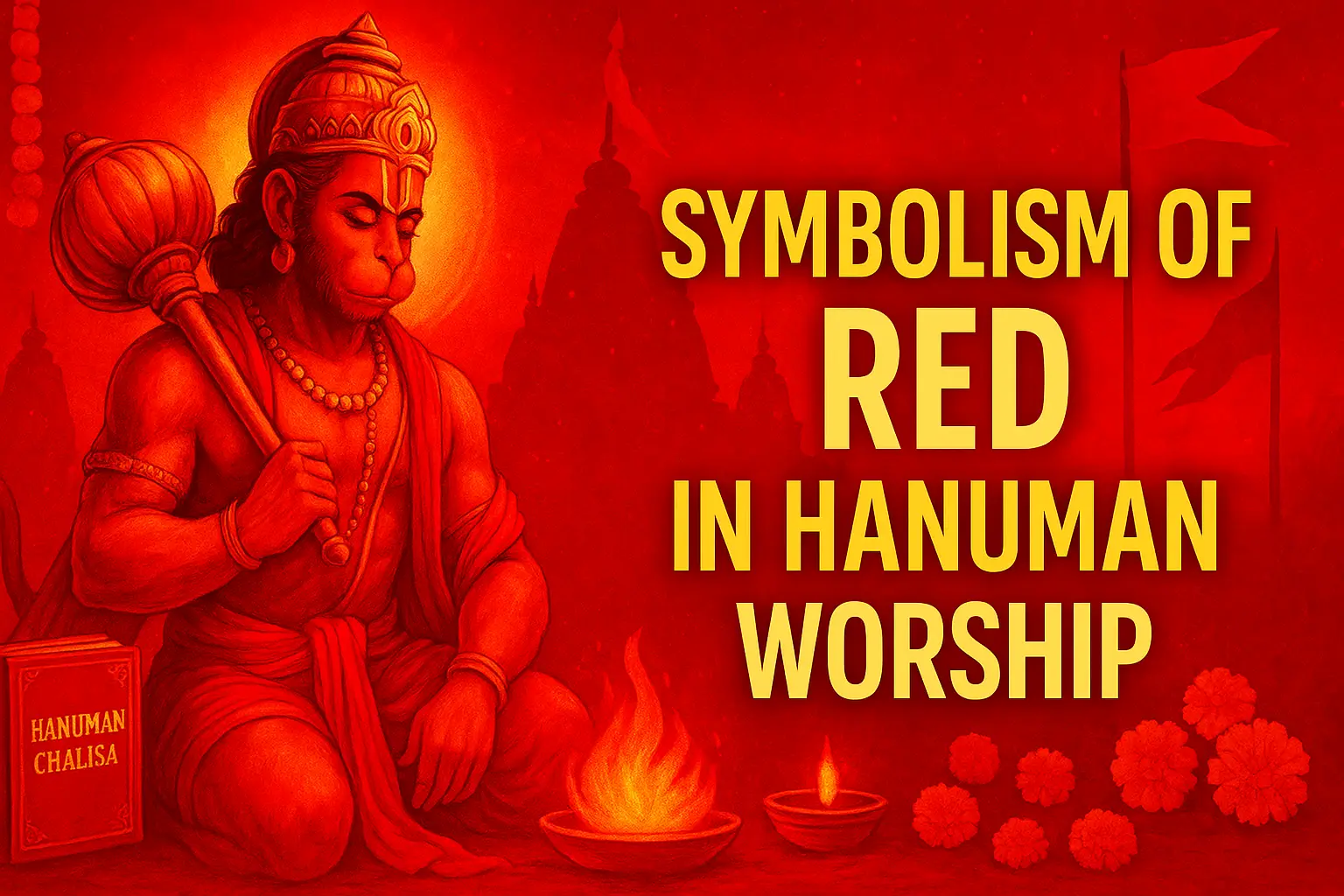 Red clothing for Hanuman Jayanti