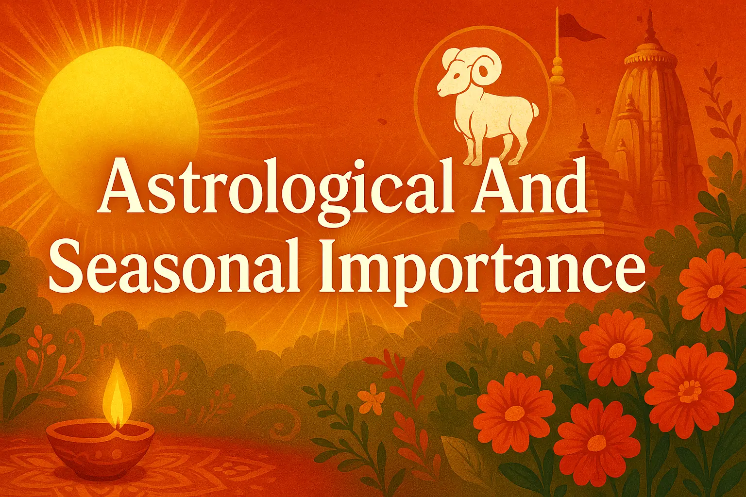 Astrological significance of Mesha Sankranti