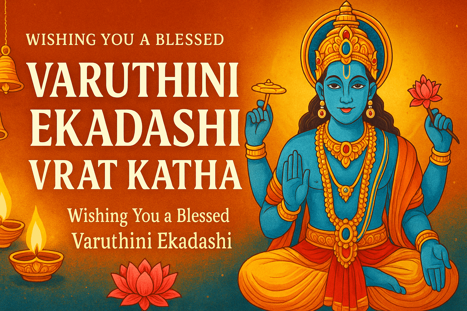 Varuthini Ekadashi significance and Lord Vishnu worship